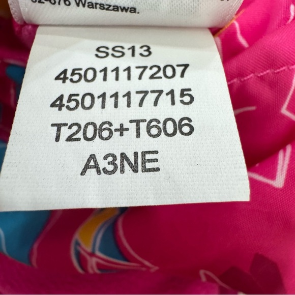 North Face Reversible Jacket Coat Baby Infant Girl's 0-3 Month Hood Pink - Picture 12 of 12